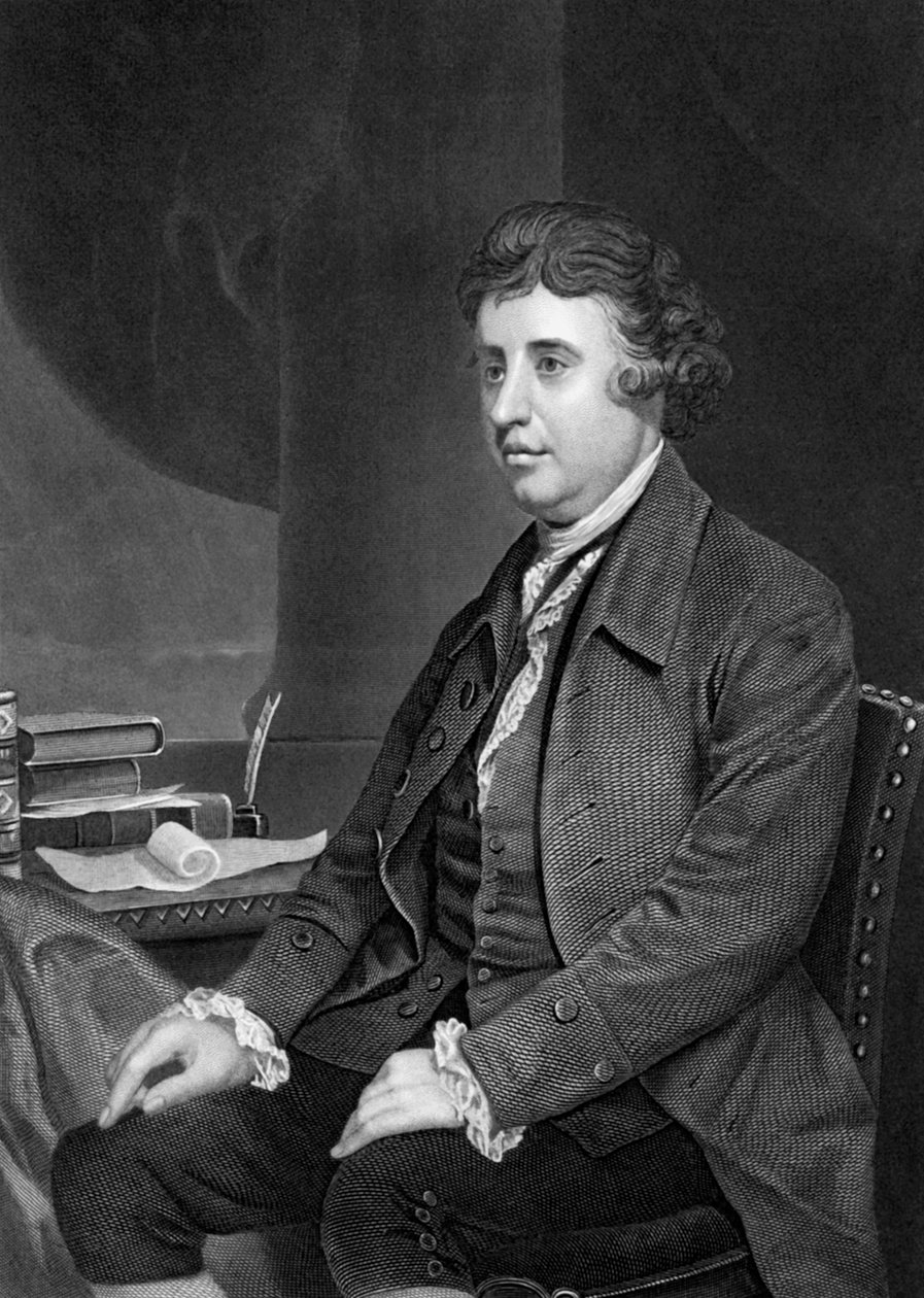 Philosoph Edmund Burke von Unknown