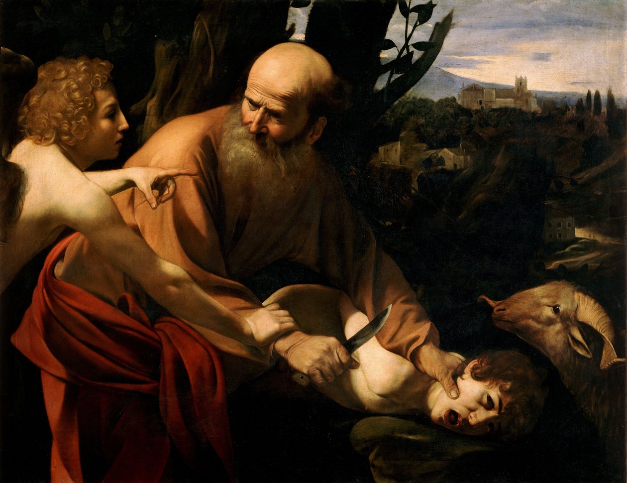 Opferung Isaaks von Michelangelo Merisi Caravaggio