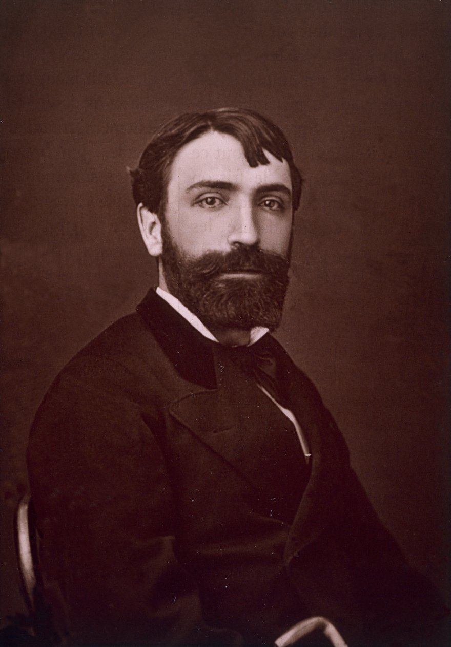 Antonin Mercié (1845-1916), aus Galerie Contemporaine, ca. 1874-78 von French Photographer