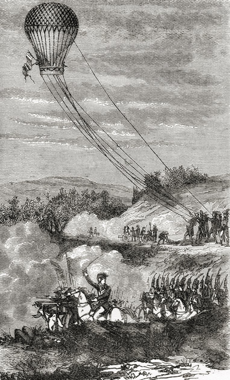 Einsatz des Heißluftballons l
