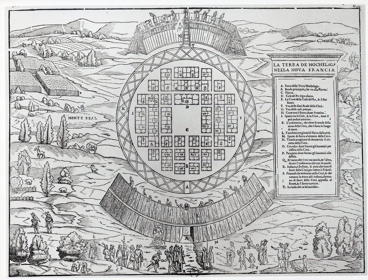 Gründung von Hochelaga (Montreal), aus 