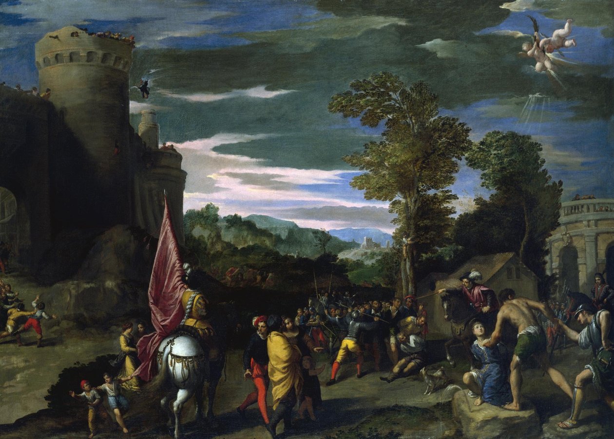 Martyrium des hl. Venantius von Camerino von Sigismondo Scarsellino