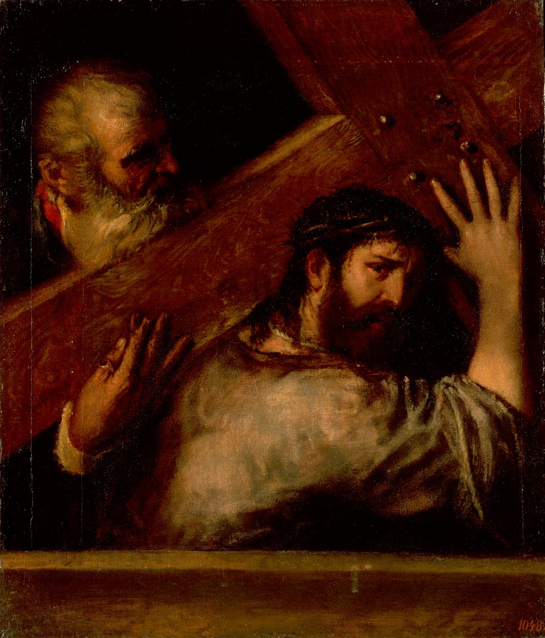 Kreuztragung von Tiziano Vecelli