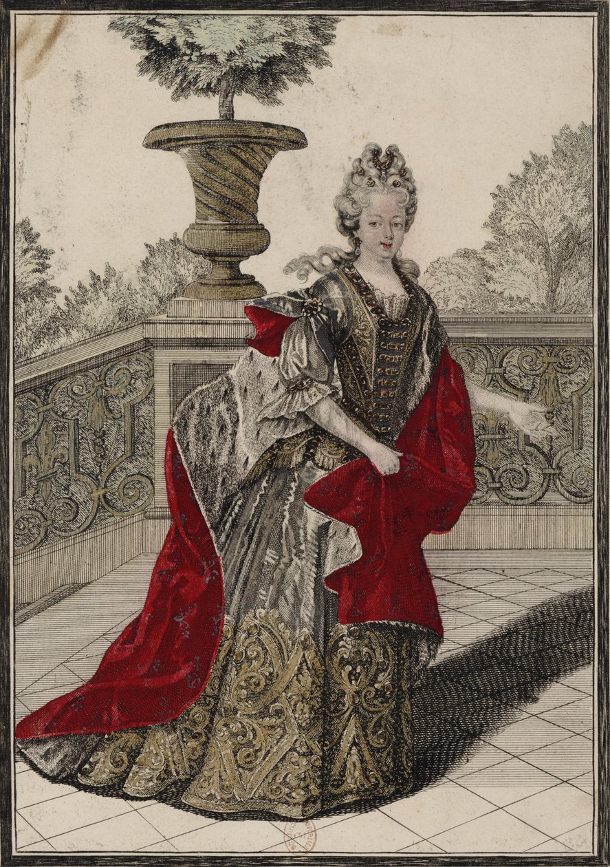 Marie Adélaïde von Savoyen als Herzogin von Burgund von Unknown