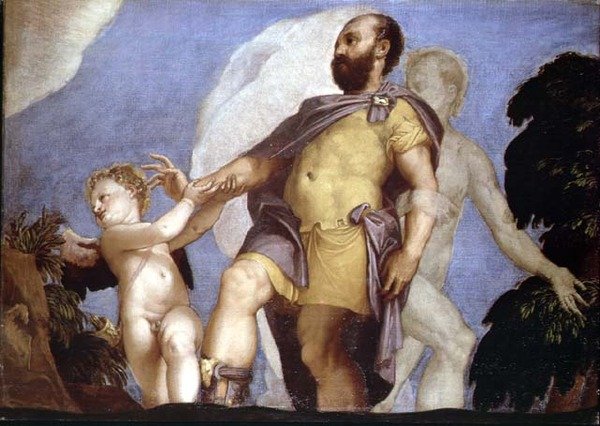 Ein allegorisches Thema von Veronese