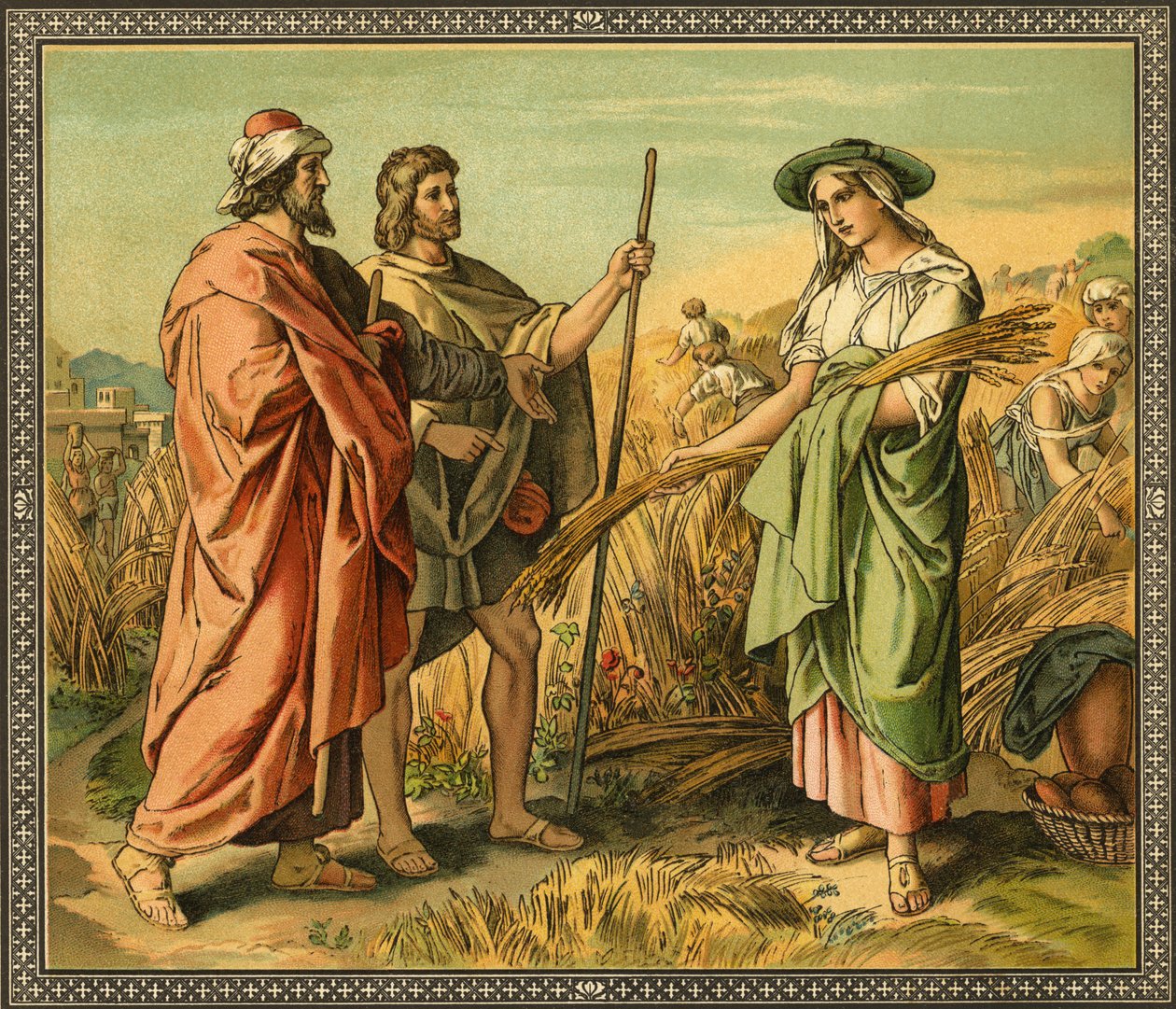 Boas und Ruth - Bibel von Unknown