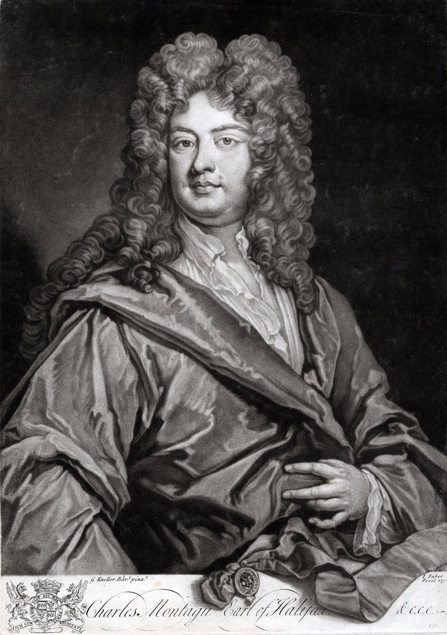 Charles Montagu, Earl of Halifax von Unknown