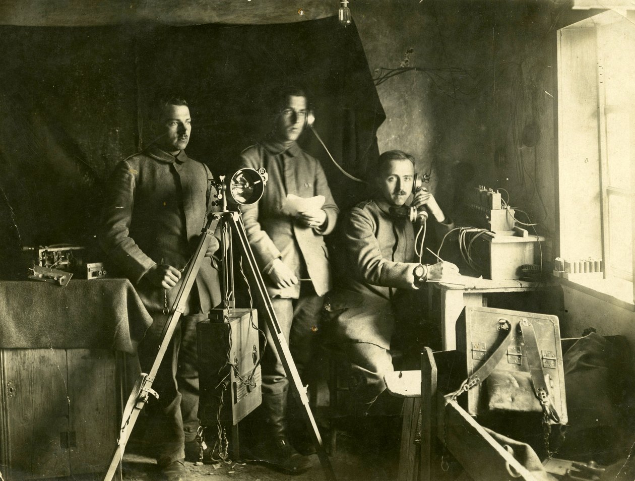 Deutscher WWI Telefonoperator Signal Einheit, ca. 1913 von Unknown