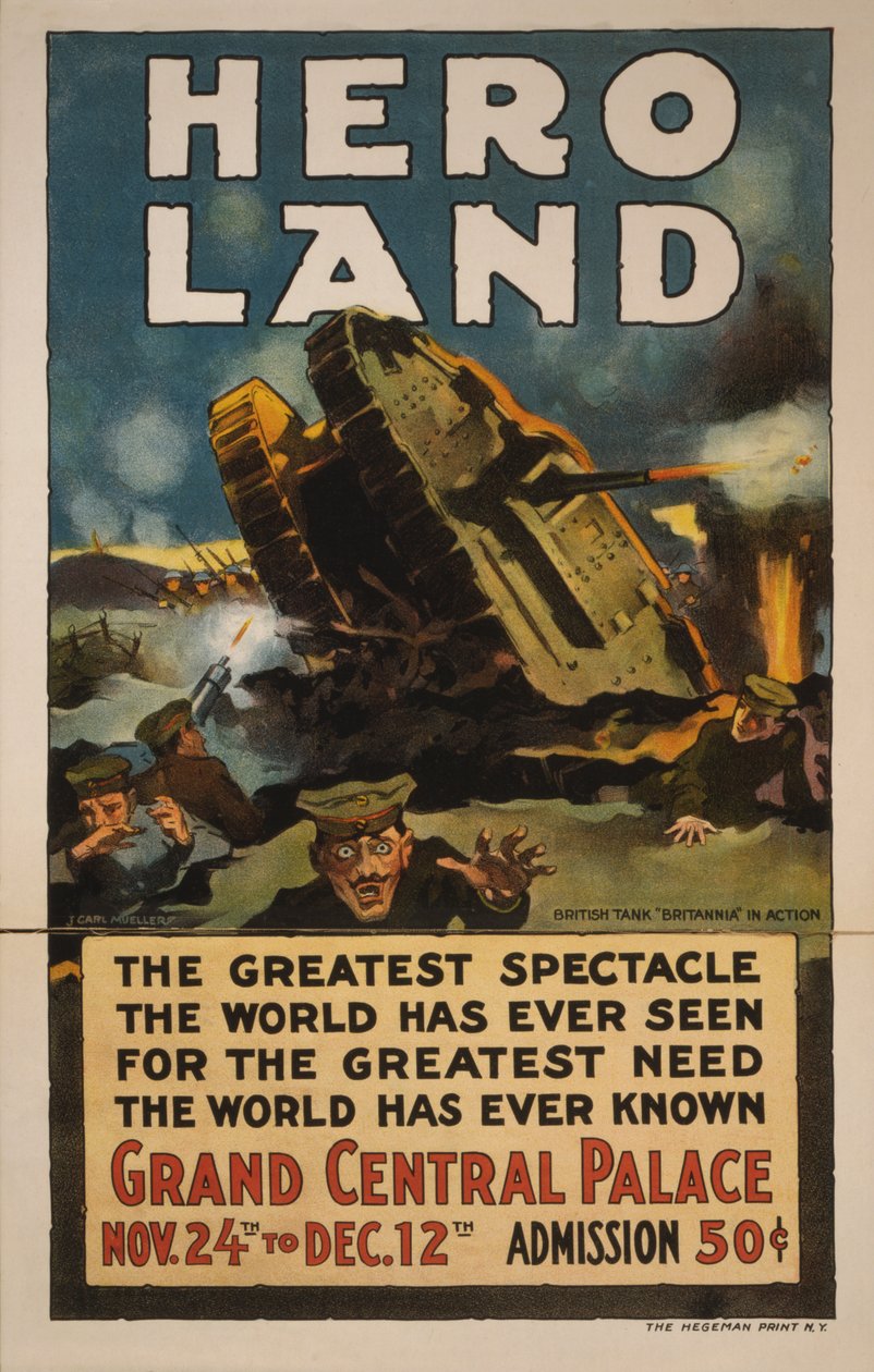 Hero Land Poster von Unknown