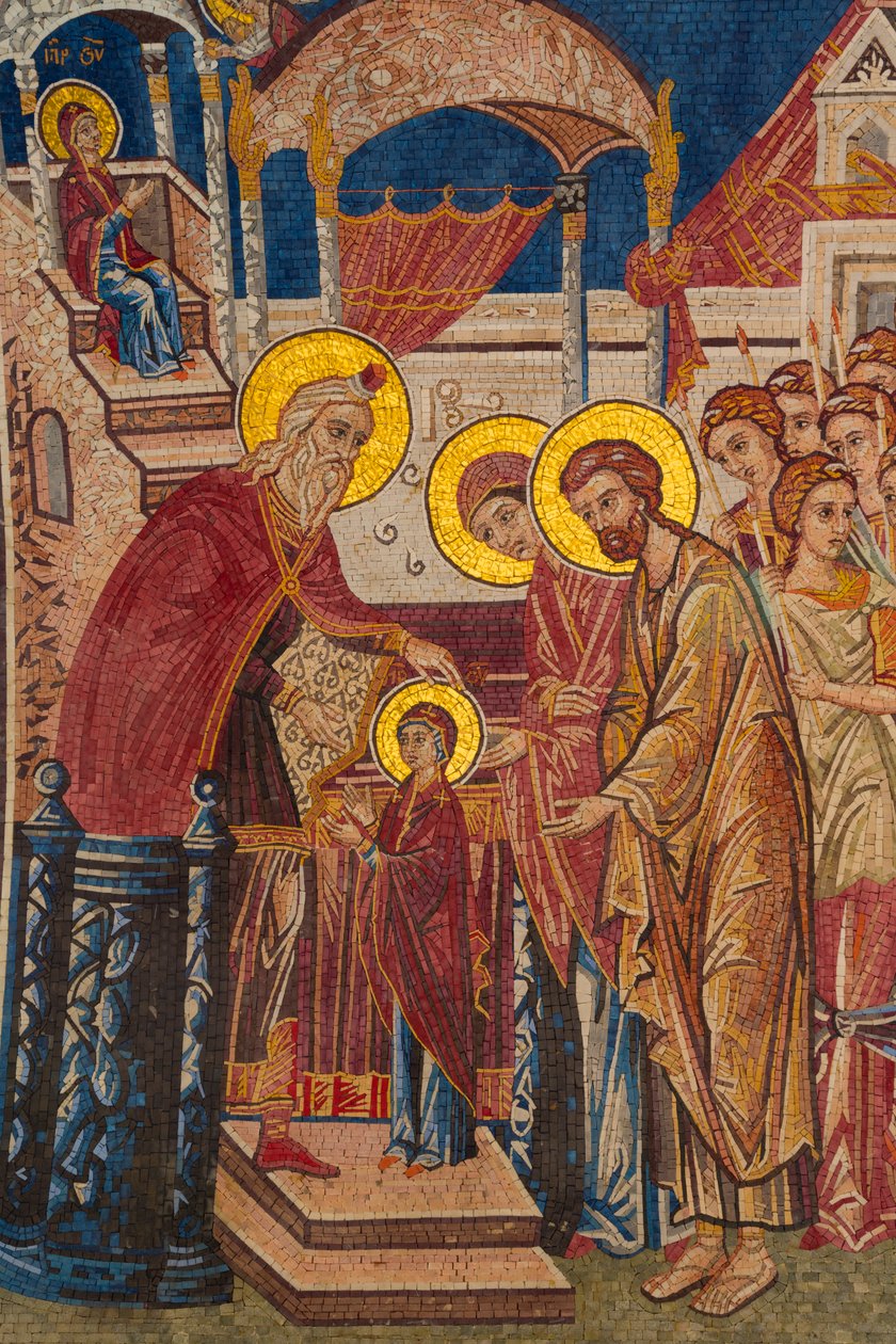 Mosaik im Manastir Ostrog, Montenegro von Unknown