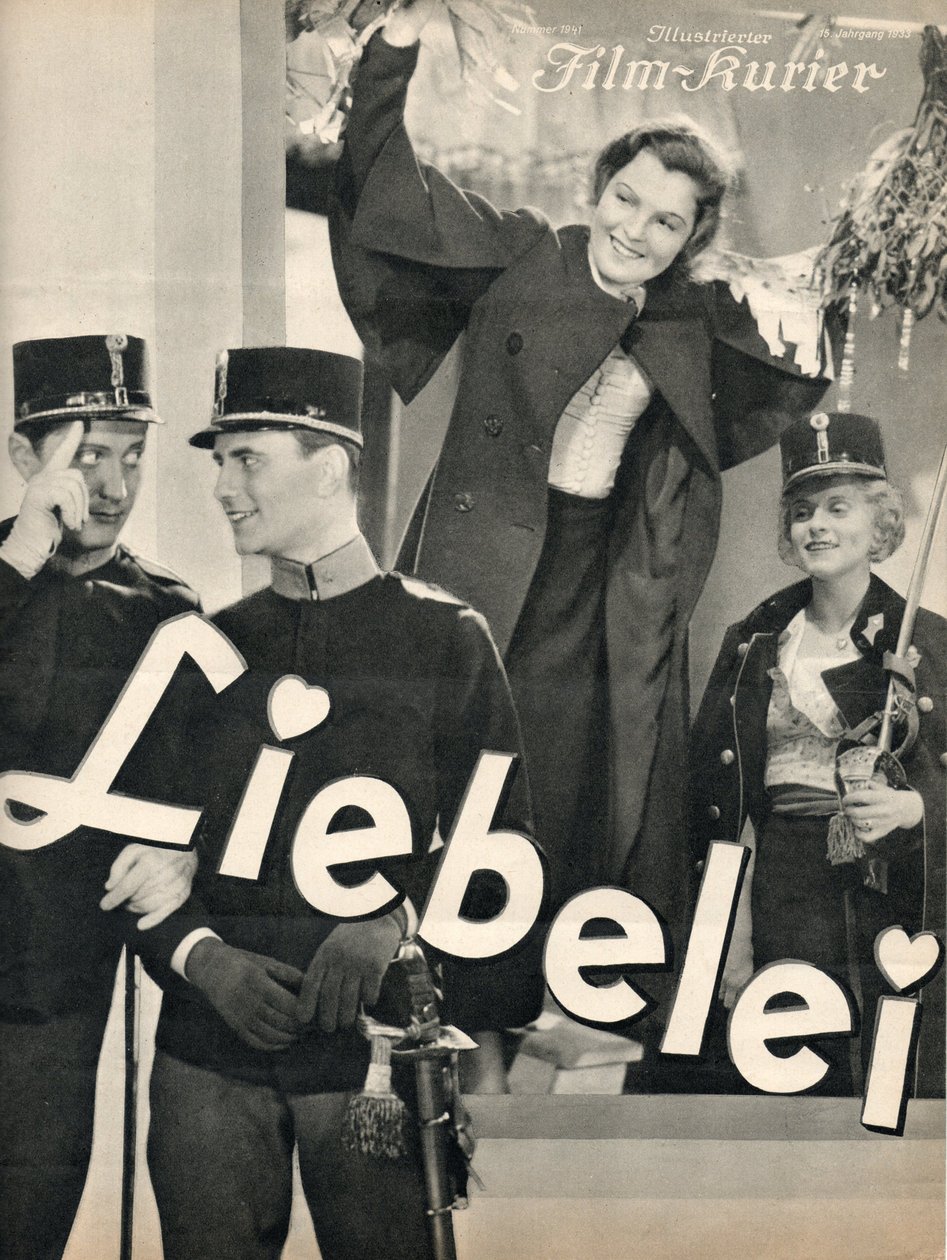 Plakat für Liebelei, 1933 von Unknown