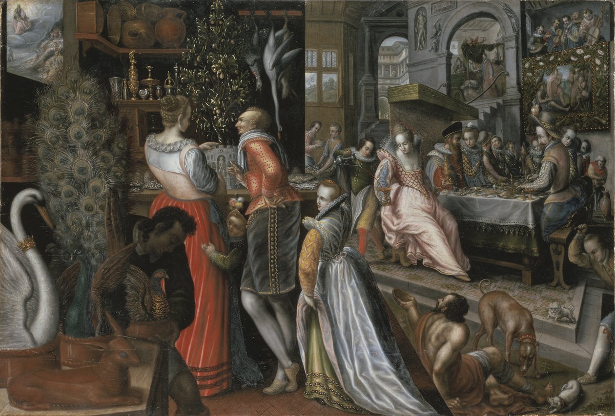 Der reiche Mann und Lazarus von Unknown