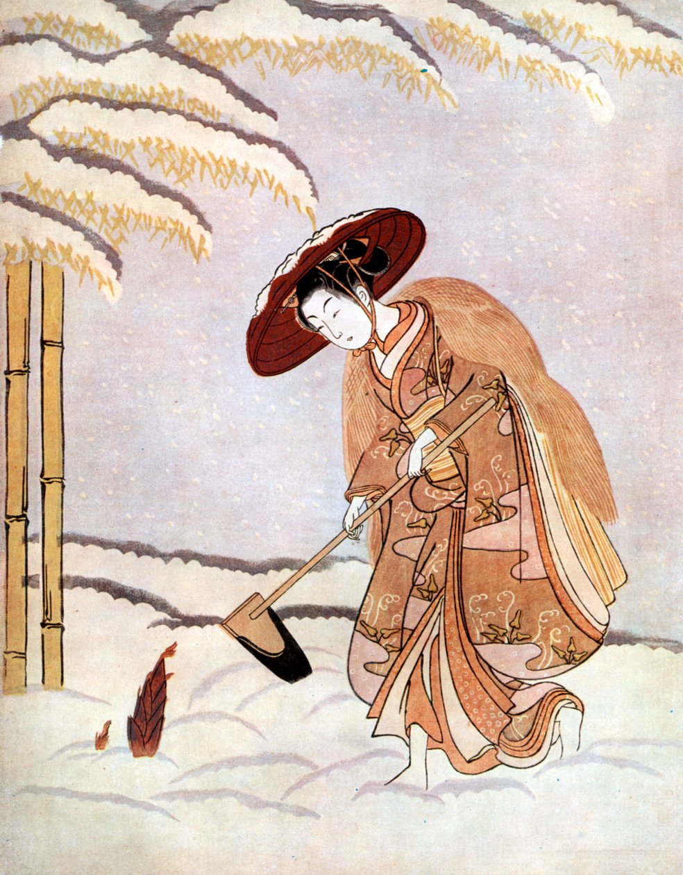 Junge japanische Frau von Unknown