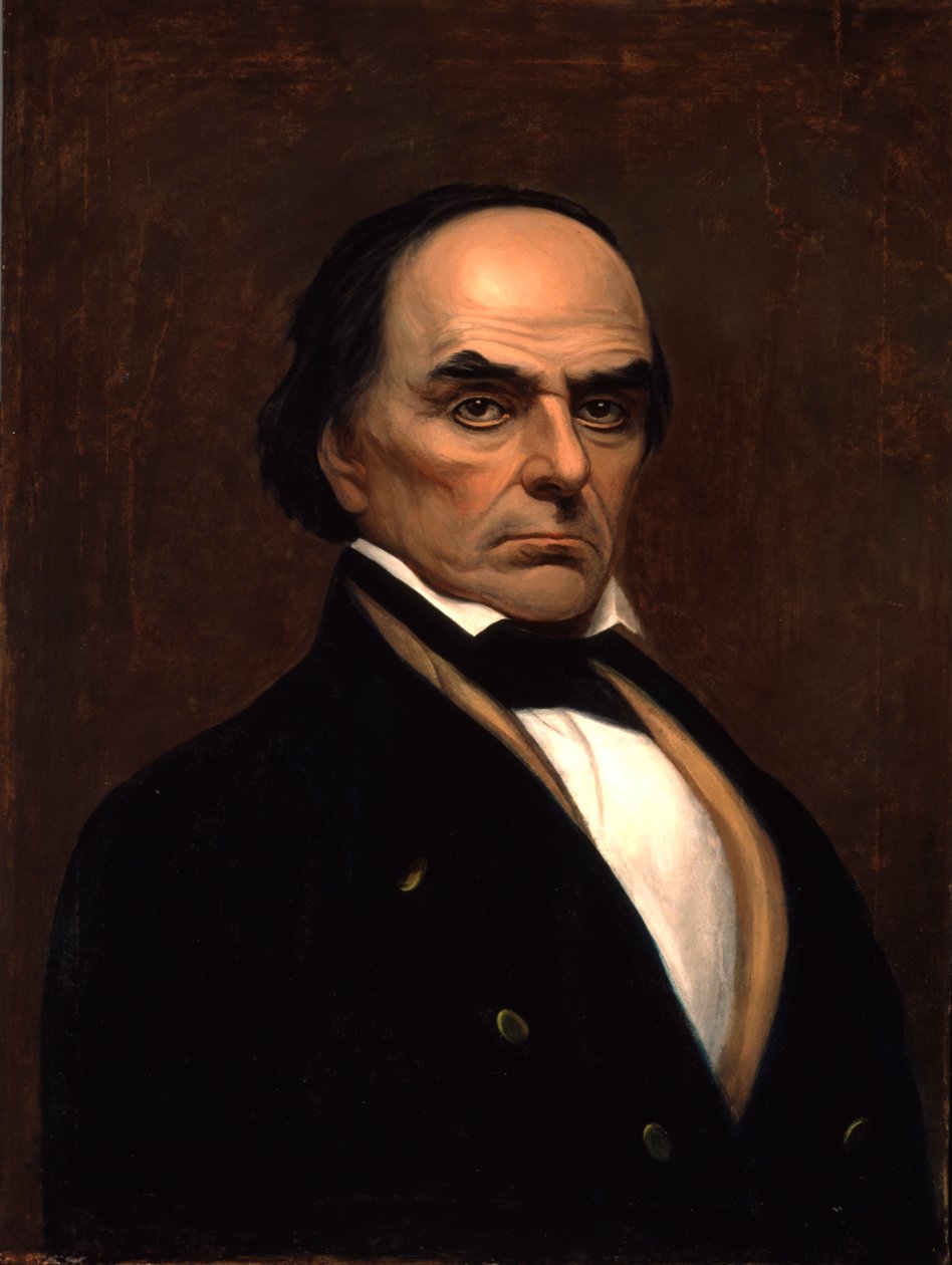 Porträt von Daniel Webster, ca. 1840-45 von American School