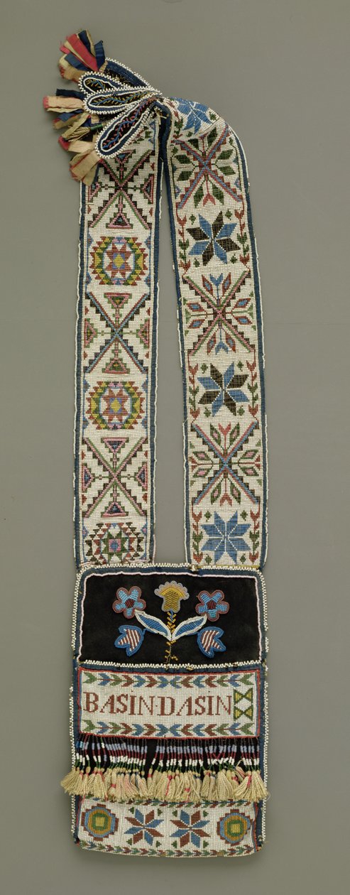 Schultertasche, Chippewa, Native American von American School