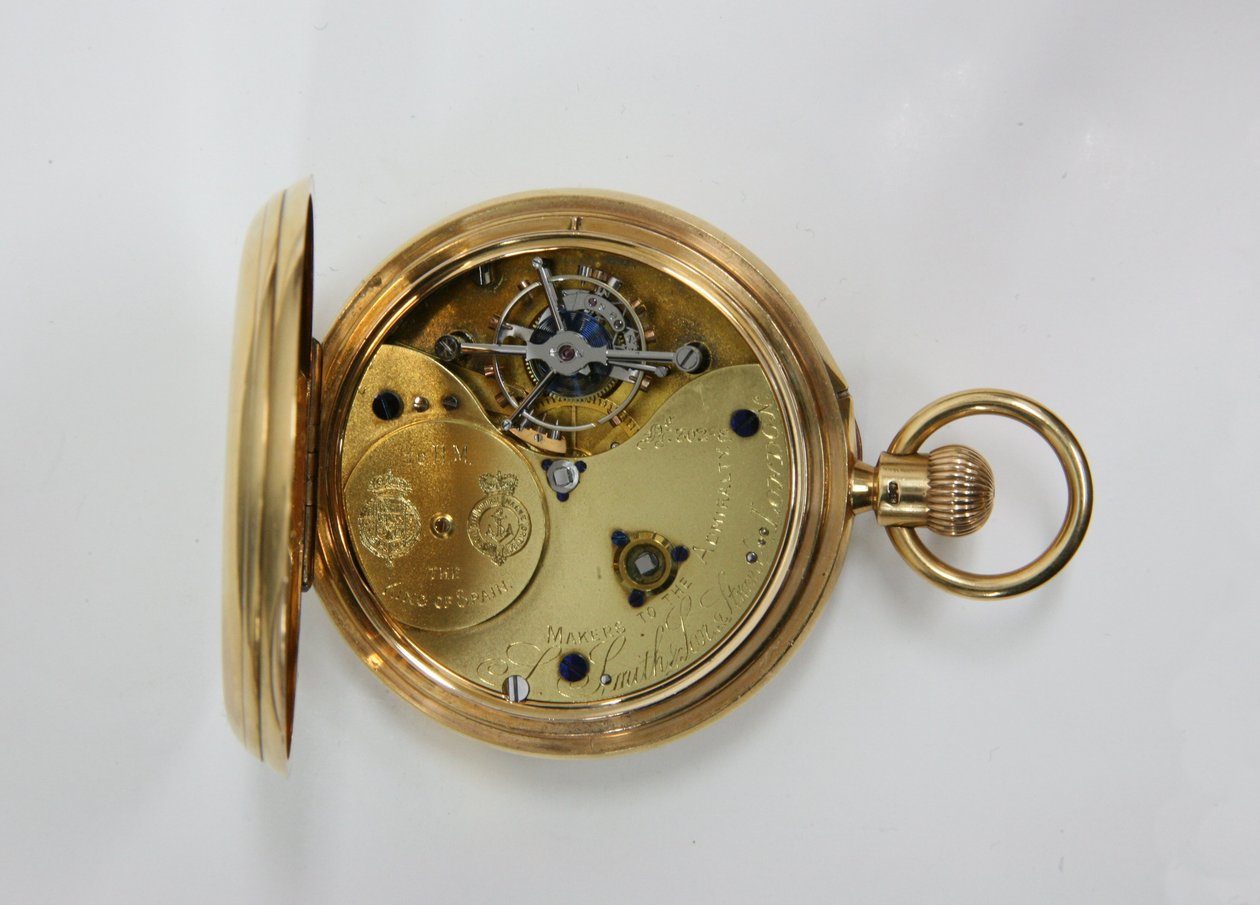 Taschenuhr, signiert S. Smith & Son, 1907 von English School