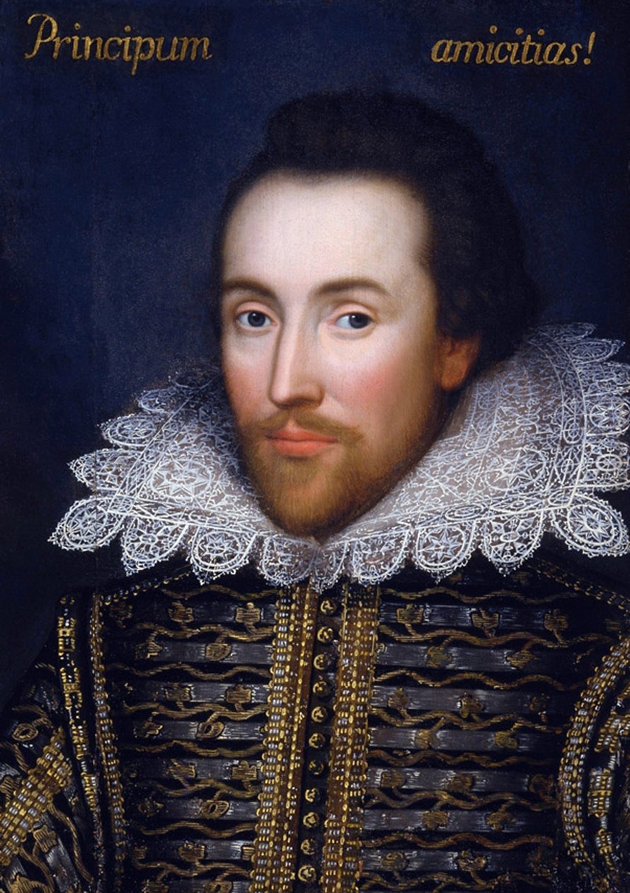 William Shakespeare, das Cobbe-Porträt von English School
