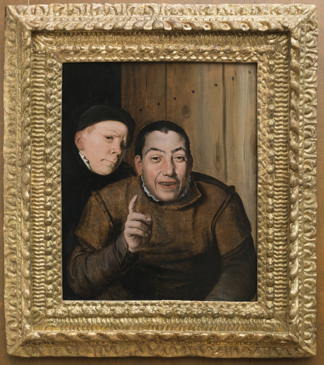 Zwei Narren, 1550-75 von Flemish School