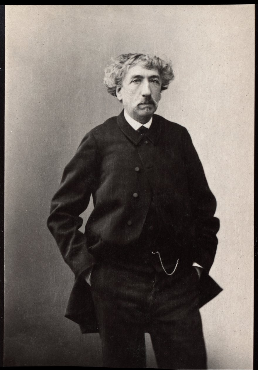 Porträt von Charles Garnier (1825-1898), französischer Architekt von French Photographer