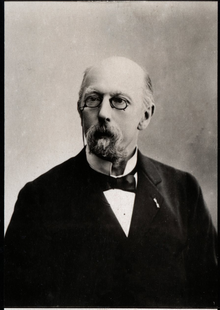 Porträt von Edmond Bertrand (geb. 1842), französischer Richter von French Photographer