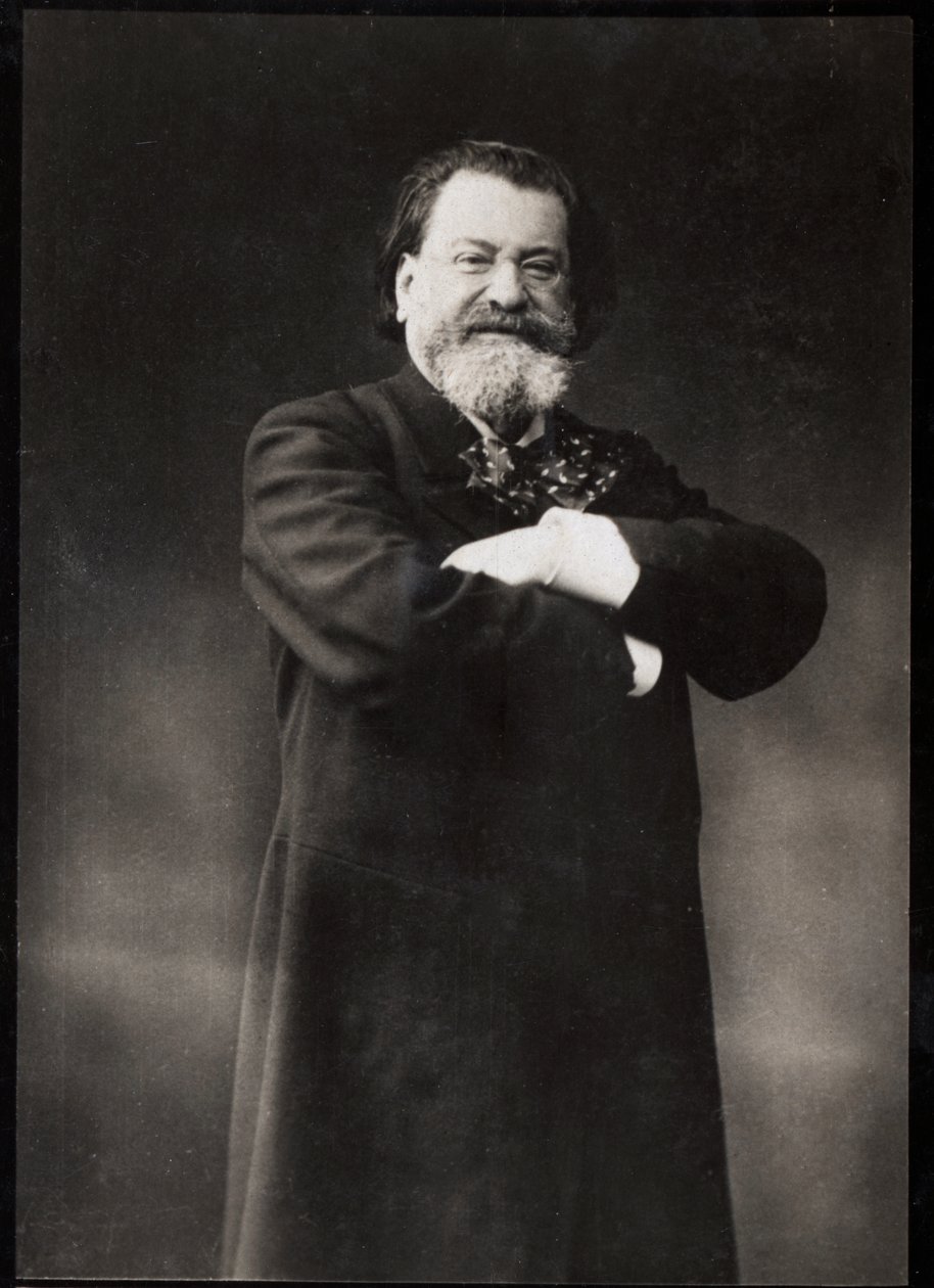 Porträt von Édouard Drumont (1844-1917), französischer Journalist von French Photographer