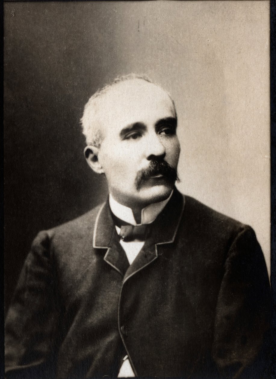 Porträt von Georges Clemenceau (1841-1929), französischer Politiker und Journalist von French Photographer