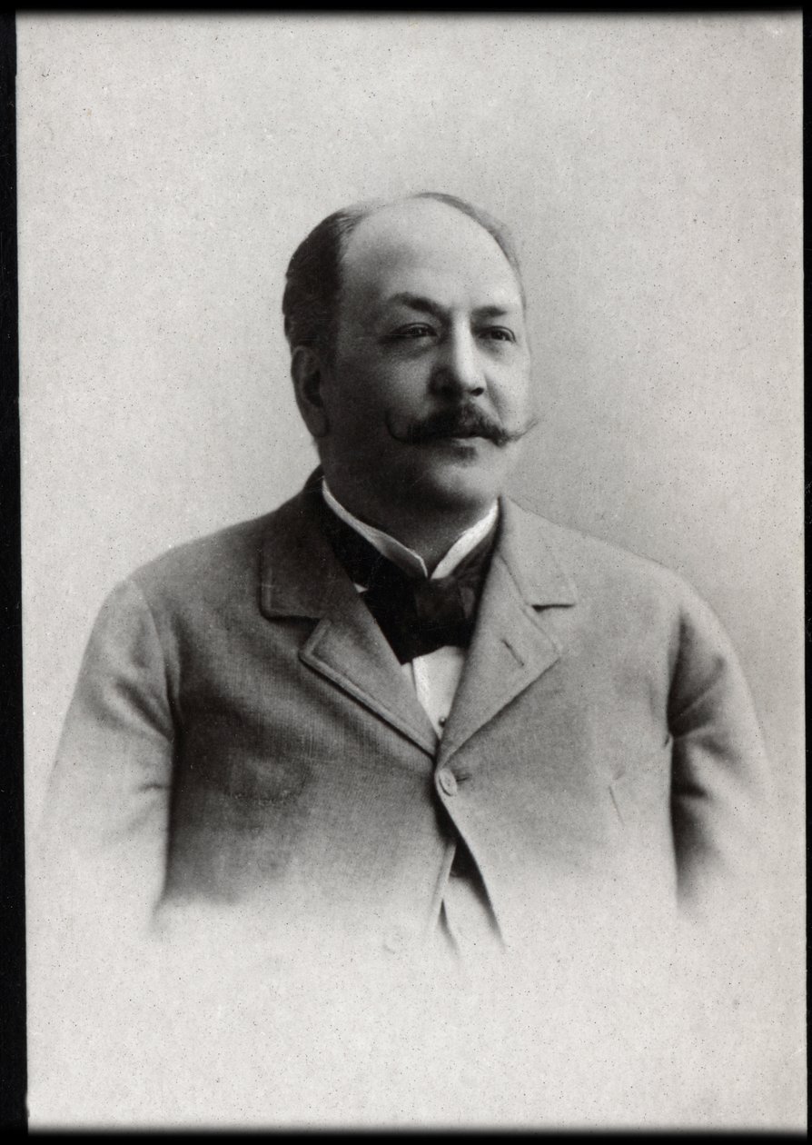 Porträt von Louis Varney (1844-1908), französischer Komponist von French Photographer