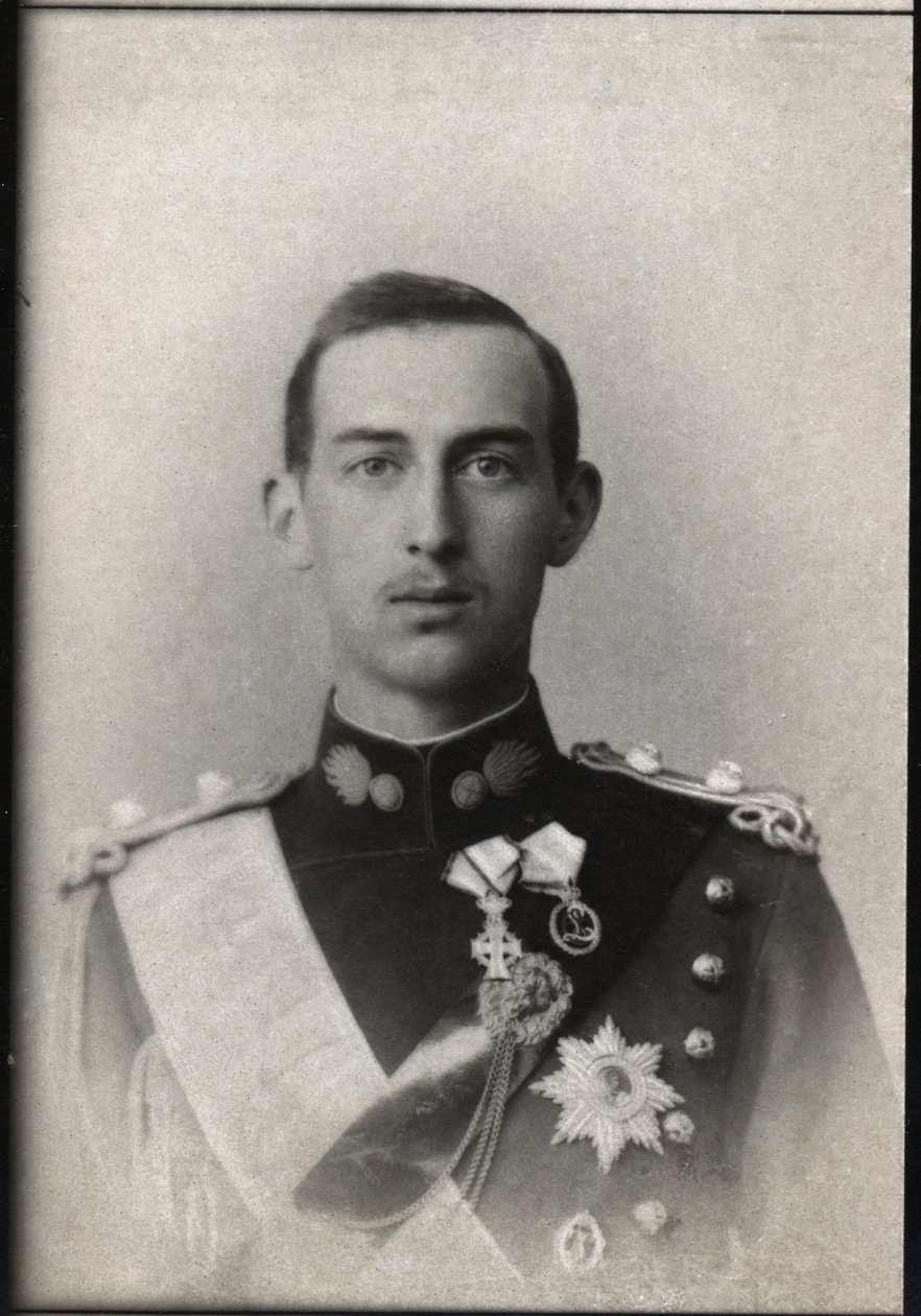 Porträt von Prinz Nikolaus von Griechenland und Dänemark (1872-1938) von French Photographer