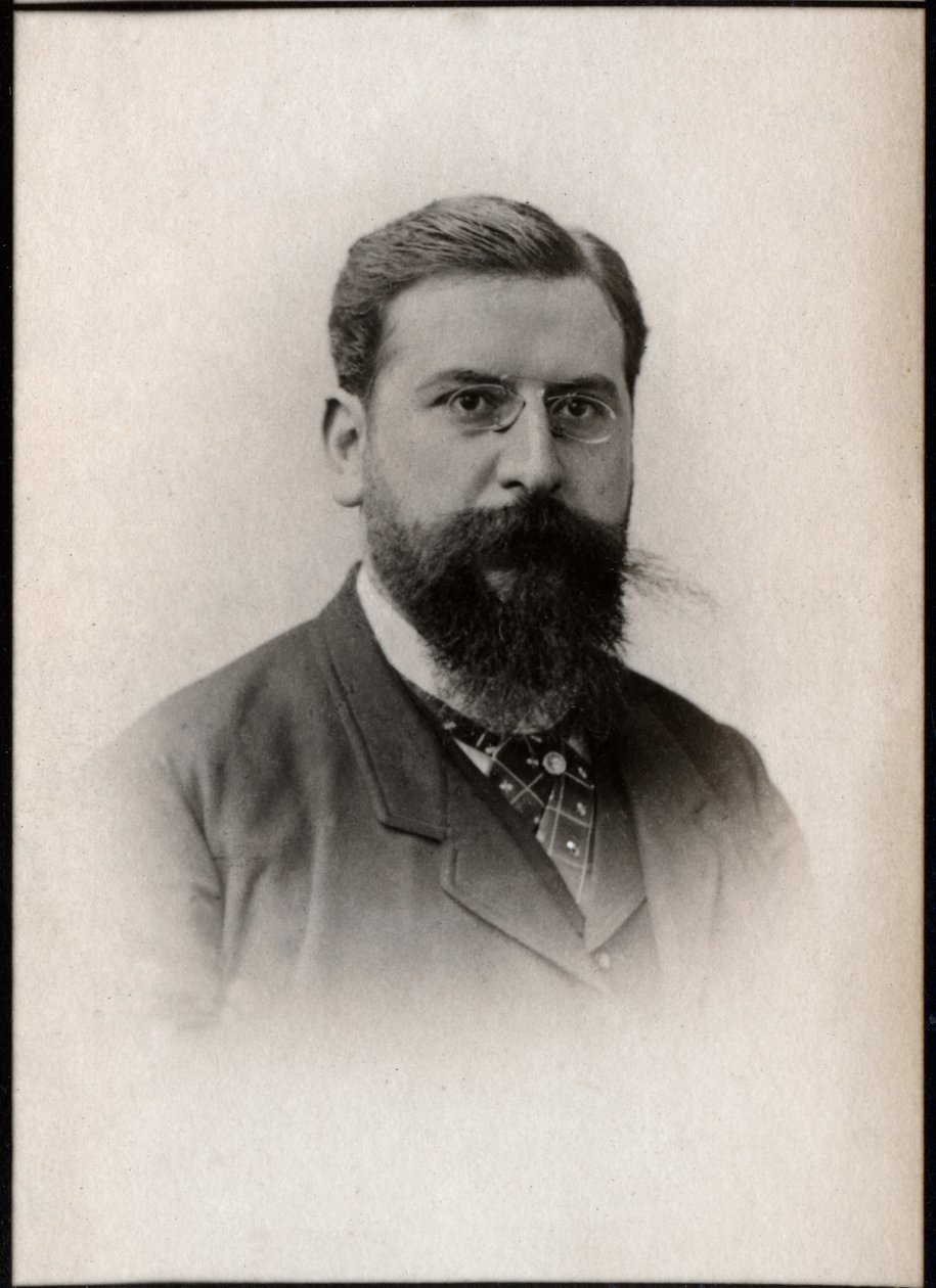 Porträt von Raoul Pugno (1852-1914), französischer Komponist, Lehrer, Organist und Pianist von French Photographer