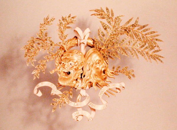 Brosche, die Sarah Bernhardt (1844-1923) gehörte (Metall & Emaille) von French School