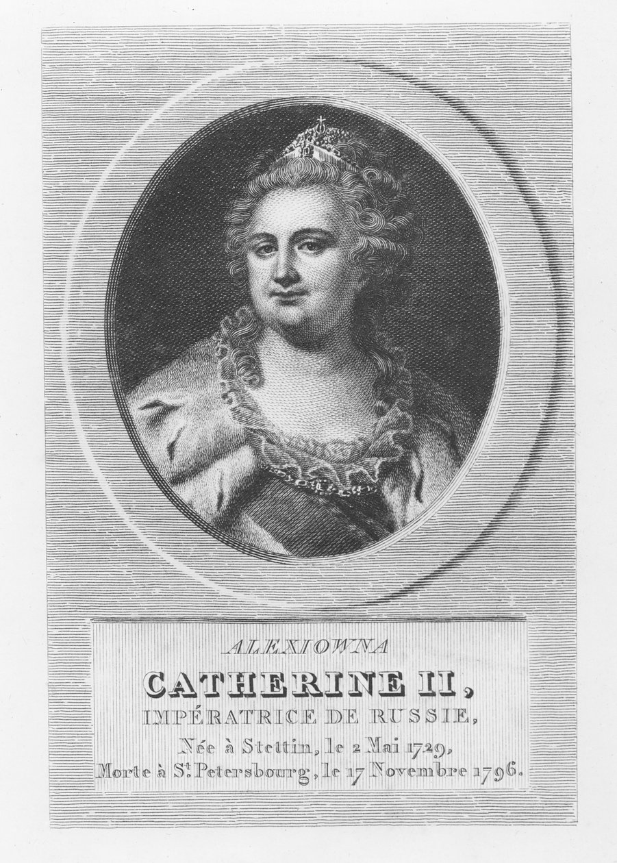 Katharina II. von Russland von French School