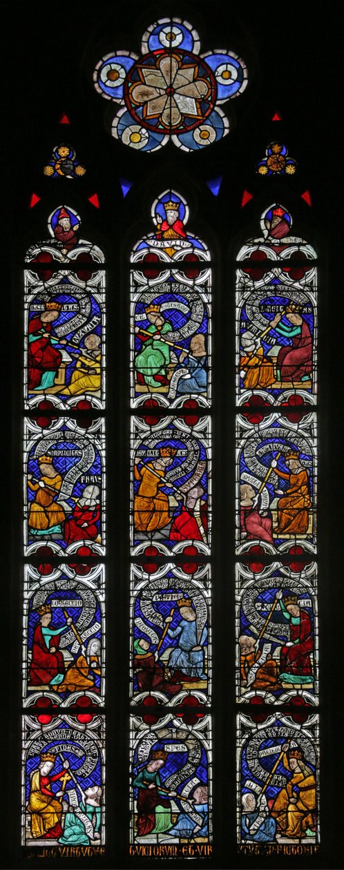 Niederhaslach, Kirche des Heiligen Johannes des Täufers, ca. 1360 von French School