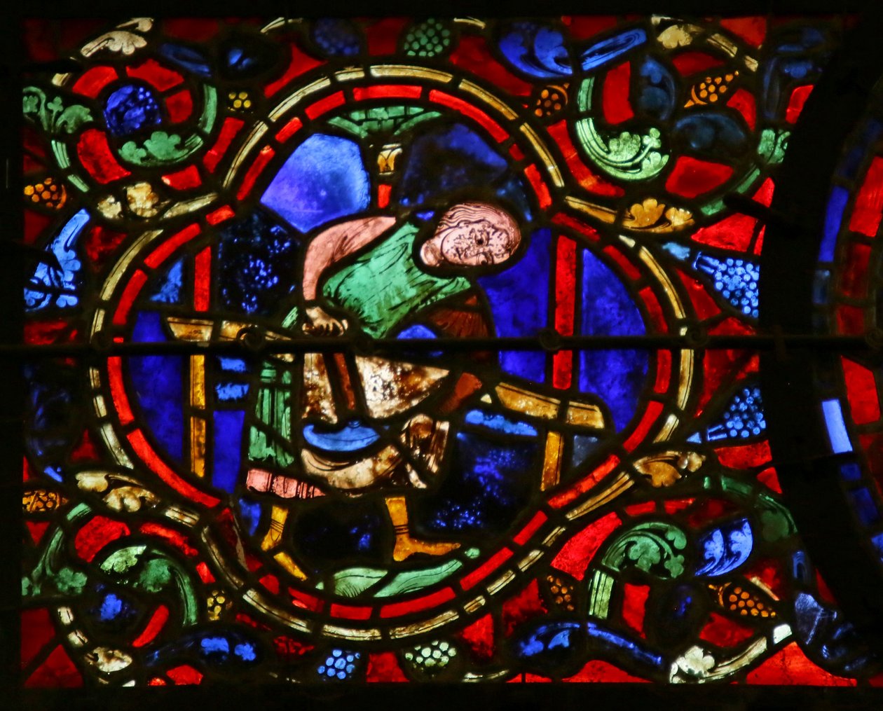Schuhmacher, Szene aus dem Leben des Hl. Martin, Kathedrale von Chartres von French School