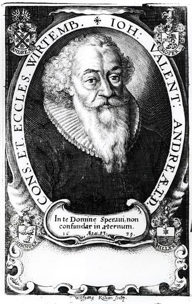 Porträt von Johann Valentine von Württemberg, graviert von Wolfgang Kilian (1581-1662) 1639 von German School
