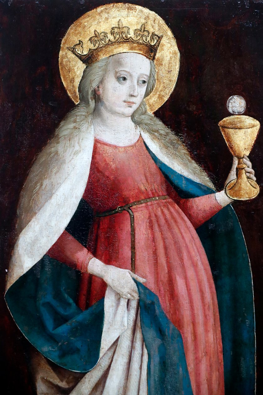 Die heilige Barbara von Unknown