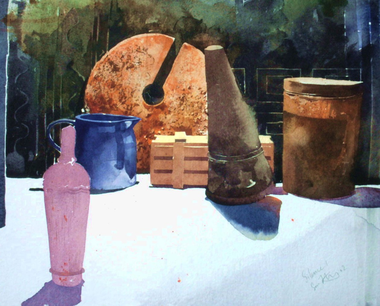 Stille 56x65 von Simon Fletcher
