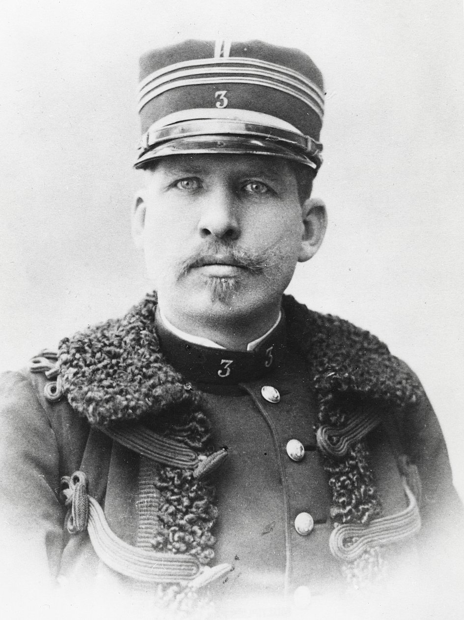 Porträt von Freystaetter, einem der Richter der Dreyfus-Affäre von A. Gerschel