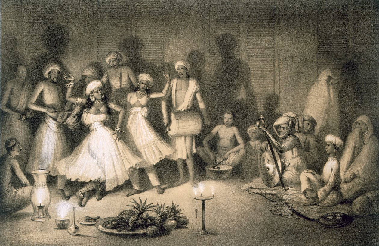 Tanz der Nautch-Mädchen, aus 