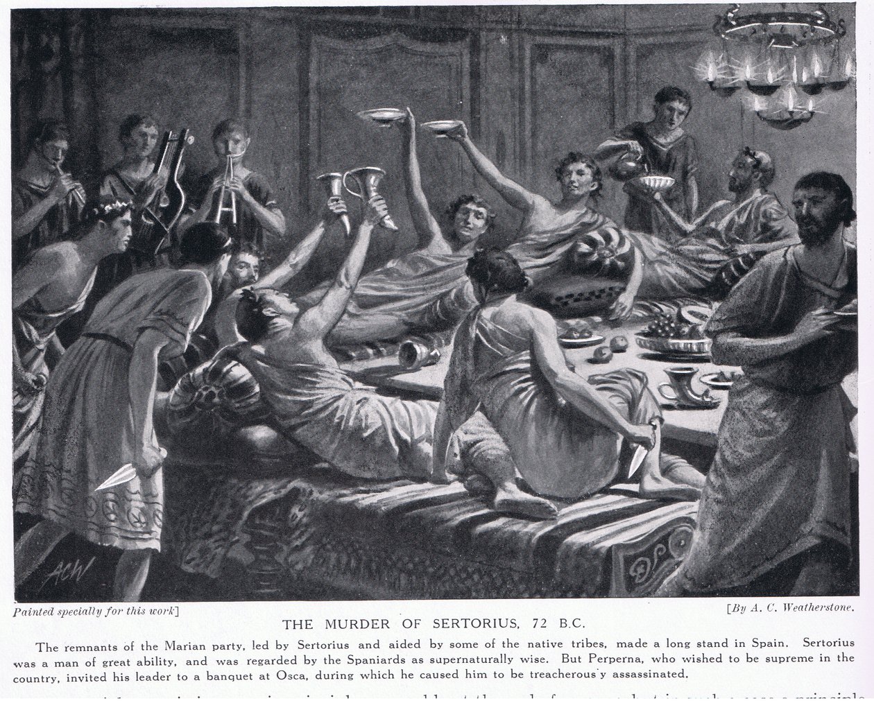 Der Mord an Sertorius 72 v. Chr. von A.C. Weatherstone
