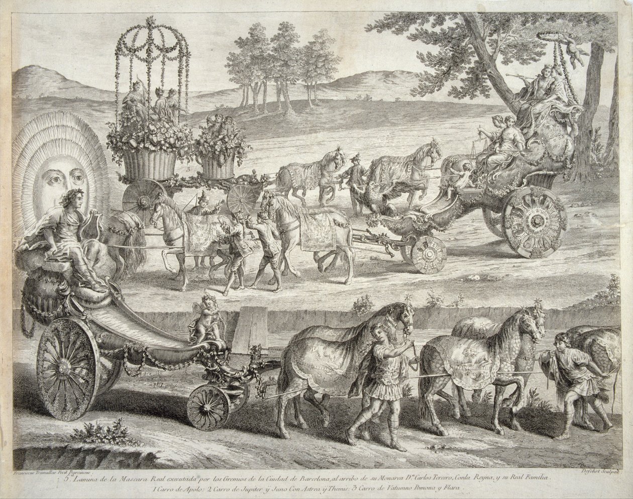 Wagen des Apollo von A.J. Defehrt