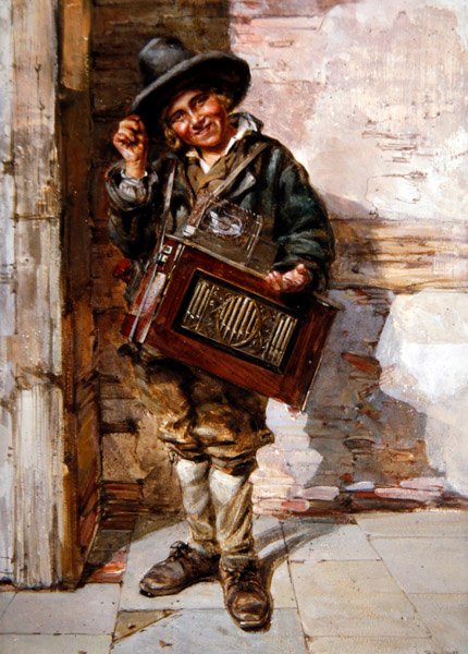 Der Drehorgelspieler von A.J. Rayner