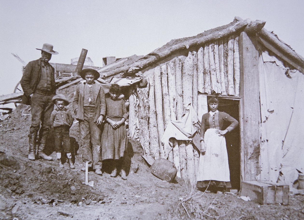 Afroamerikanische Siedler mit Landanspruch von A.P. Swearingen