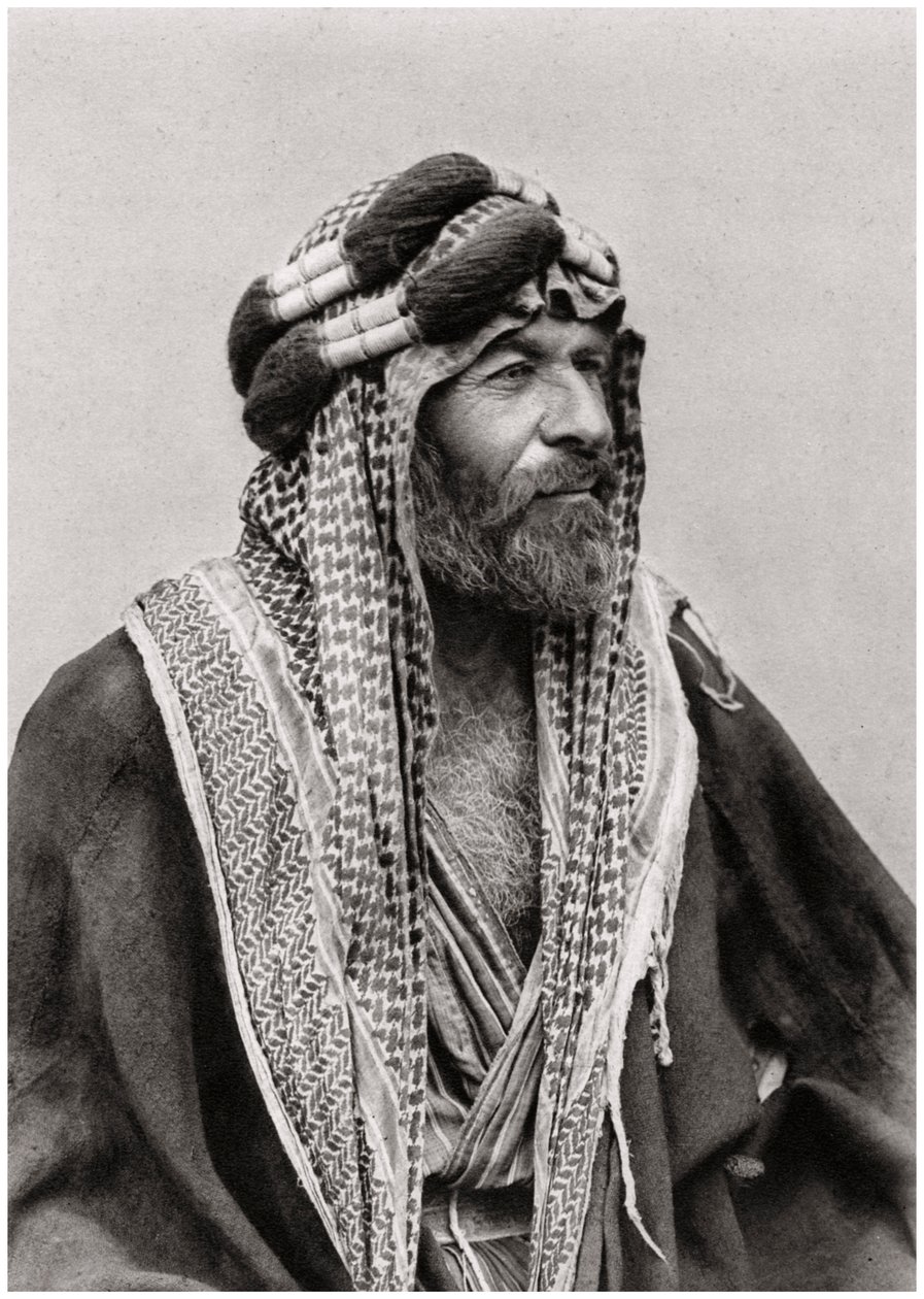 Ein arabischer Scheich, Irak, 1925 von A. Kerim