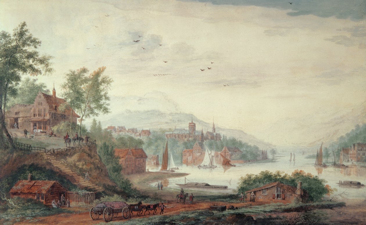 Ansichten des Rheins von A. Rademaker