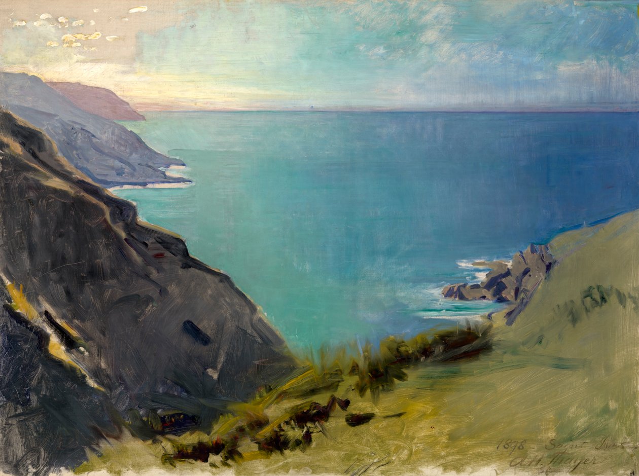 Cornish Headlands von Abbott Handerson Thayer