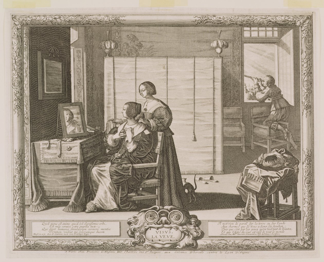 Sehen, gestochen vom Künstler, ca. 1630-40 von Abraham Bosse