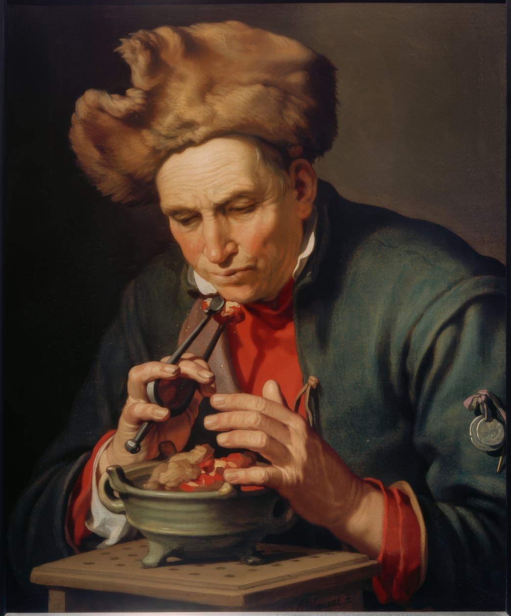 Allegorie des Winters von Abraham Bloemaert