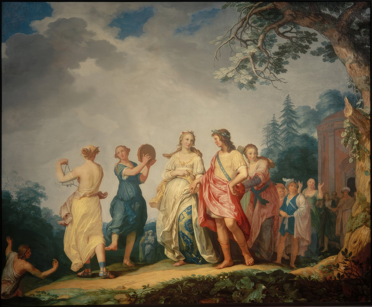 Amaryllis und Mirtillo von Abraham Bloemaert