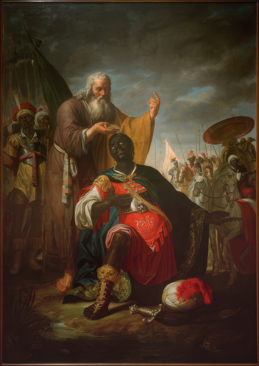 Die Taufe des Kämmerers von Abraham Bloemaert
