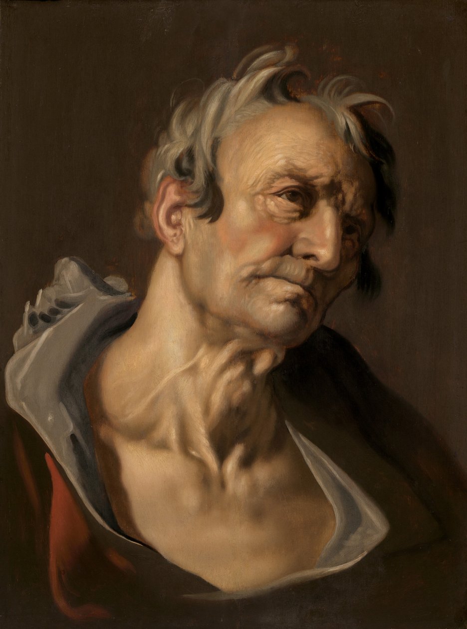 Kopf eines alten Mannes von Abraham Bloemaert
